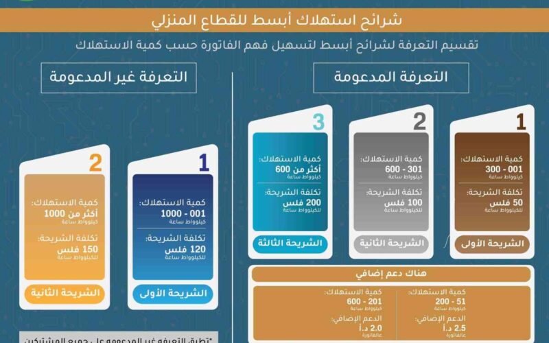التسجيل في دعم الكهرباء في الأردن 2022 والشروط المطلوبة
