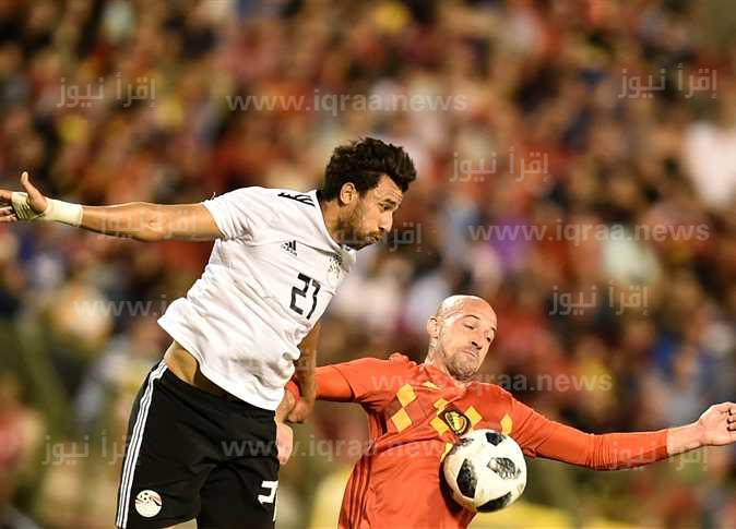 مو صلاح يقود تشكيلة منتخب مصر ضد منتخب بلجيكا اليوم 18 نوفمبر 2022 الودية