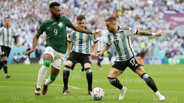 لحظة بلحظة.. نتيجة مباراة السعودية والأرجنتين now اهداف الماتش “سالم الدوسرى”