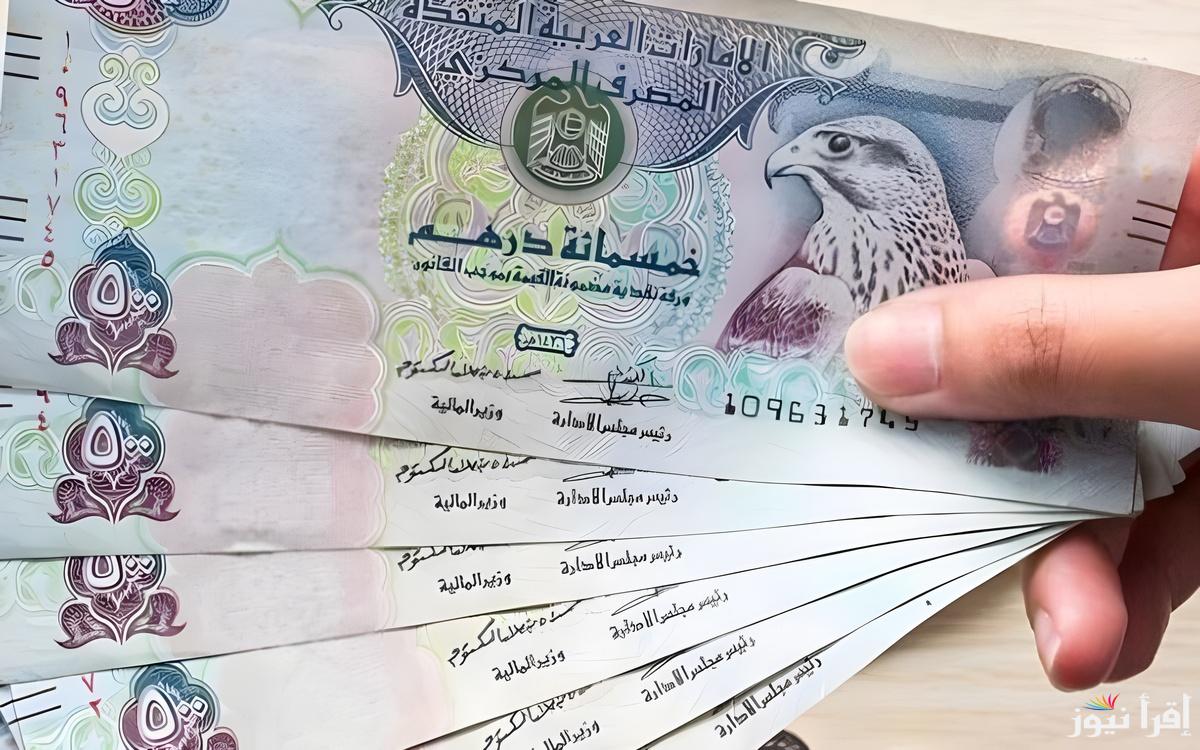 تحرك طفيف.. سعر الدرهم الاماراتي مقابل الجنيه المصري اليوم الاثنين 23-9-2024 في البنوك المصرية والسوق الموازي