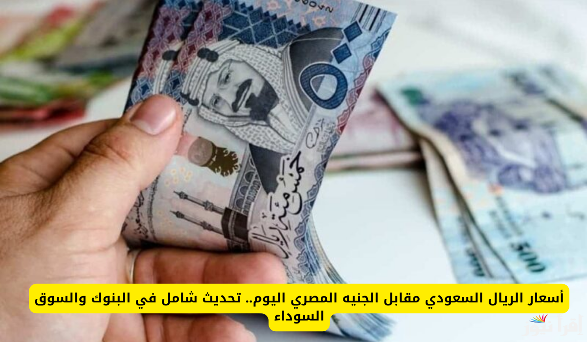 سعر الريال مقابل الجنيه اليوم الثلاثاء 29-10-2024 في البنوك المصرية والسوق السوداء.. كم يساوي 1000 ريال سعودي بالجنيه المصري؟