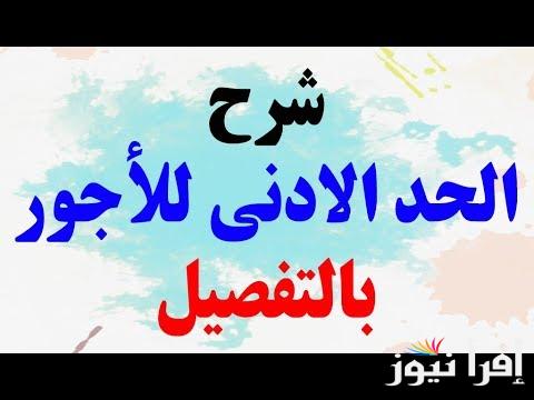 رواتب العاملين في مصر 2024 بعد تعديل الحد الأجور بزيادة بنسبة 50% لجميع العاملين بالقطاع الحكومي